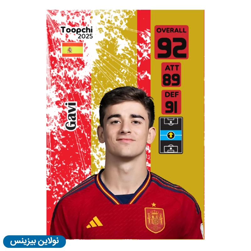 قیمت و خرید کارت بازی فوتبالی توپچی سری 2025 کارتن 240 عددی | نولاین بیزینس