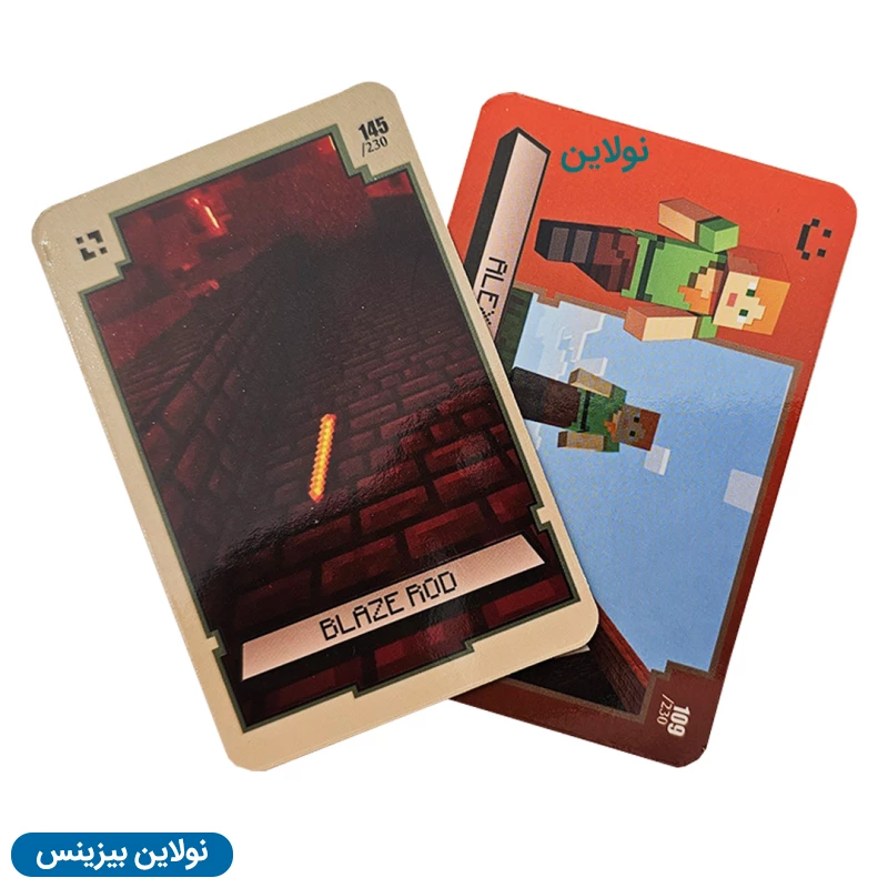 قیمت و خرید کارت بازی مونگا سری ماینکرافت کارتن 300 عددی | نولاین بیزینس