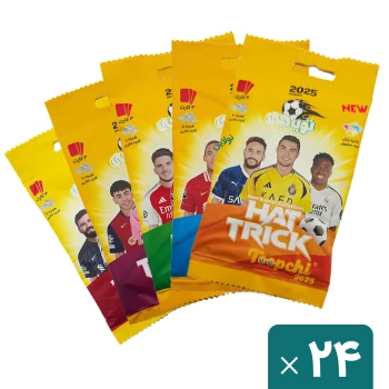 کارت بازی فوتبالی توپچی سری 2025 بسته 24 عددی | نولاین بیزینس