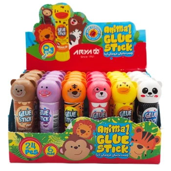 چسب ماتیکی 8 گرم عروسکی آریا بسته 30 عددی کد 8024 | نولاین بیزنس