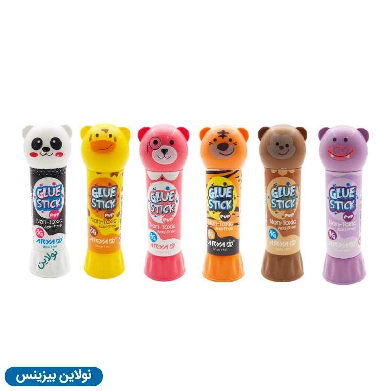 قیمت و خرید چسب ماتیکی 8 گرم عروسکی آریا بسته 30 عددی کد 8024 | نولاین بیزینس