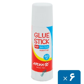 چسب ماتیکی 40 گرم آریا بسته 6 عددی کد 8055 | نولاین بیزنس