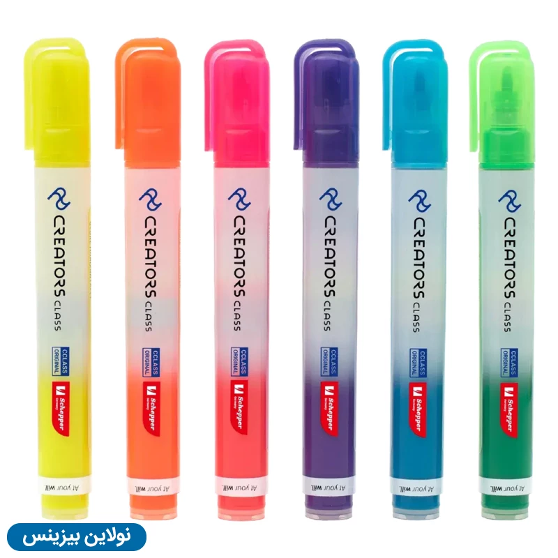 قیمت و خرید ماژیک هایلایتر مدل علامت زن جوهر مایع سی کلاس مدل Liqeo Extera بسته 24 عدد کد H-2127A | نولاین بیزینس