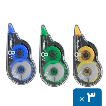 غلط گیر نواری پنتر 8 متری مدل Tonny Sport بسته 3 عددی کد CT-103 | نولاین بیزینس