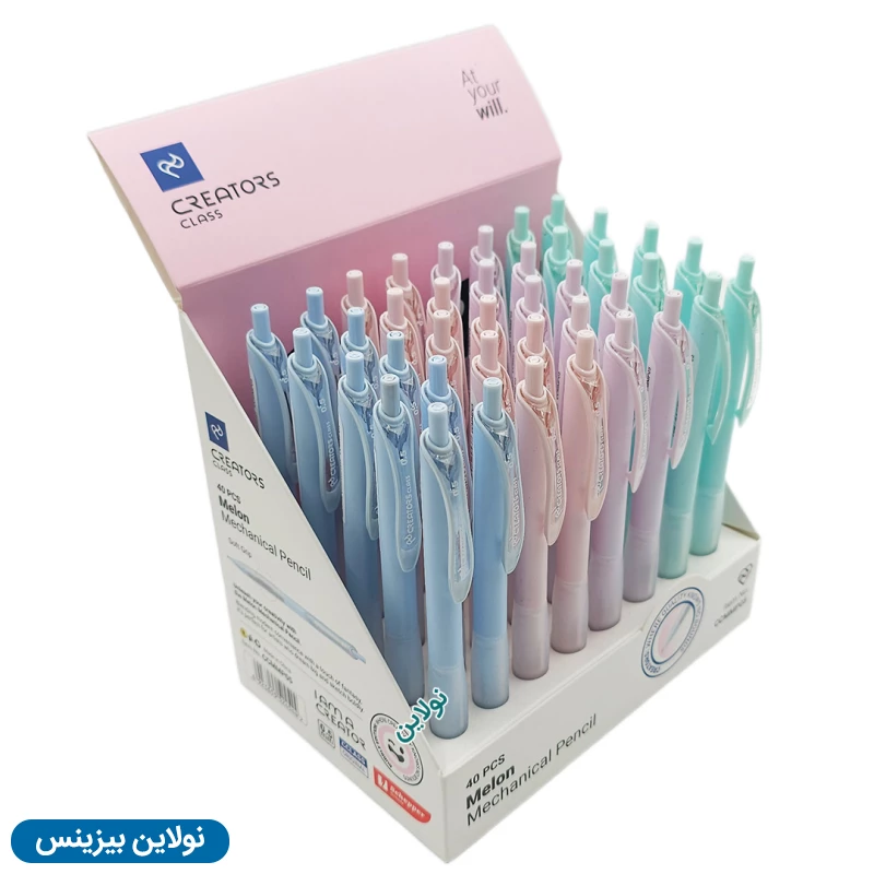 قیمت و خرید مداد نوکی ملون سی کلاس Melon ضخامت 0.5 میلی متری بسته 40 عددی کد CCMMP05 | نولاین بیزینس
