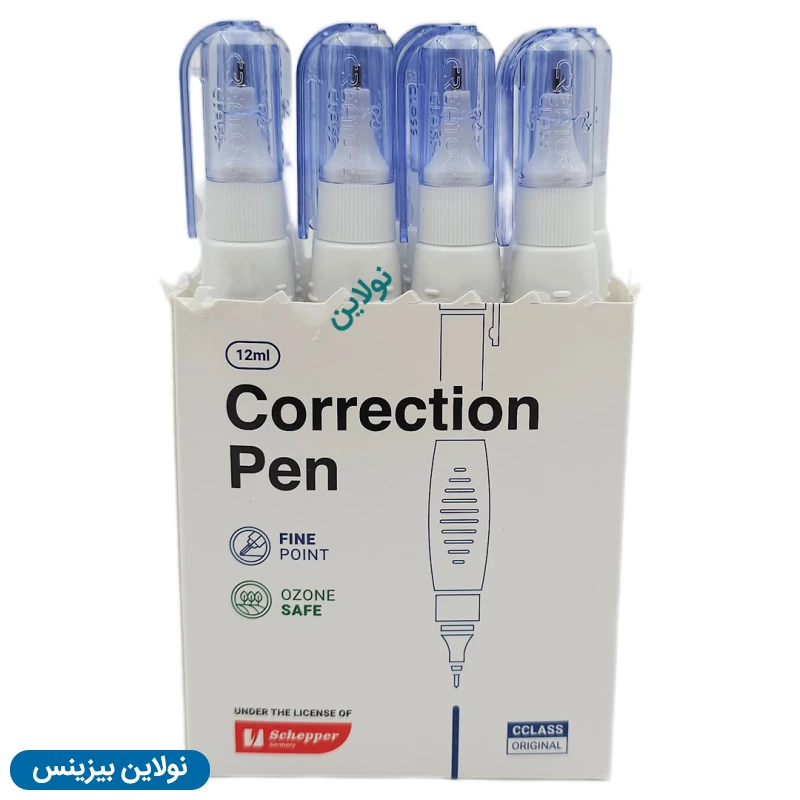 قیمت و خرید غلط گیر قلمی سی کلاس حجم 12 میلی لیتر بسته 12 عدد کد 1291 | نولاین بیزینس