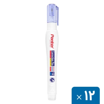 غلط گیر قلمی پنتر حجم 12 میلی لیتر بسته 12 عددی کد CP-102 | نولاین بیزینس