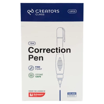 غلط گیر قلمی سی کلاس حجم 12 میلی لیتر بسته 12 عدد کد 1291 | نولاین بیزینس