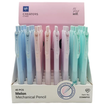 مداد نوکی ملون سی کلاس Melon ضخامت 0.5 میلی متری بسته 40 عددی کد CCMMP05 | نولاین بیزنس