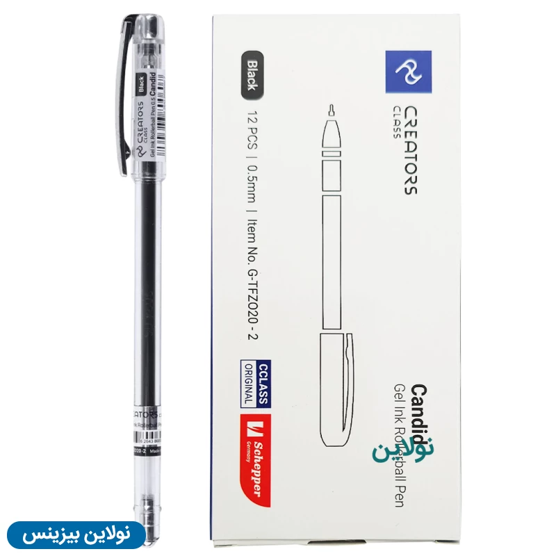 قیمت و خرید روان نویس کاندید Candid سی کلاس ضخامت 0.5 میلی متری بسته 12 عددی | نولاین بیزینس