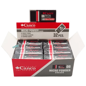 پاک کن کنکو کوچک مدل Micro Powder 06 بسته 32 عددی | نولاین بیزنس