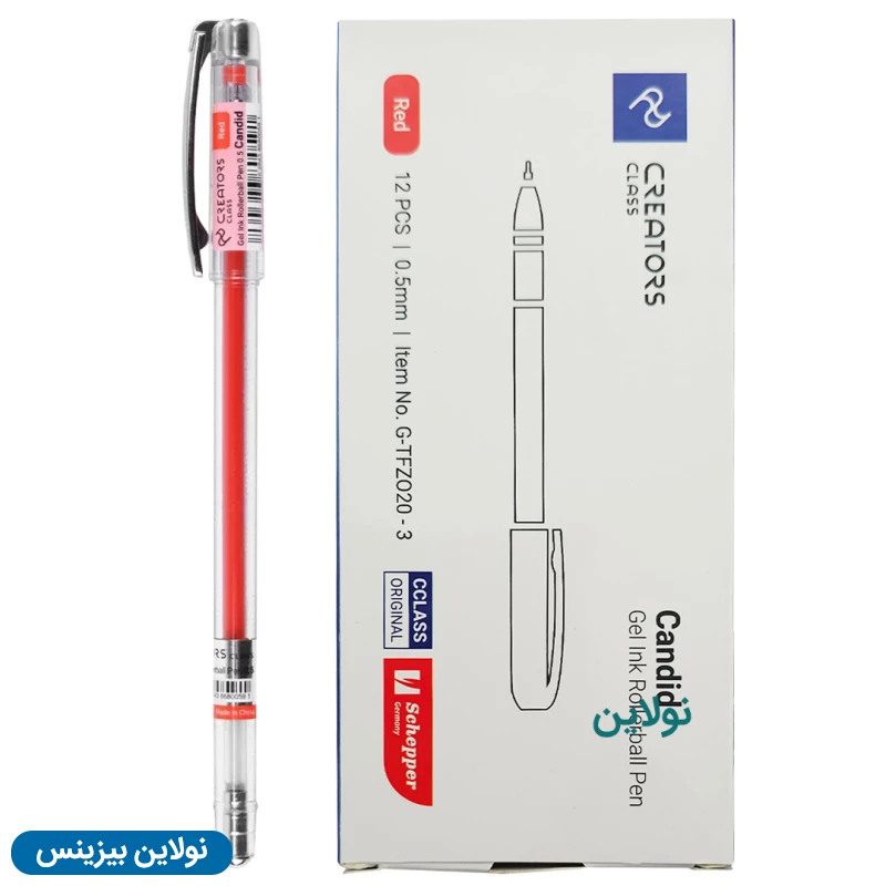 قیمت و خرید روان نویس کاندید Candid سی کلاس ضخامت 0.5 میلی متری بسته 12 عددی | نولاین بیزینس