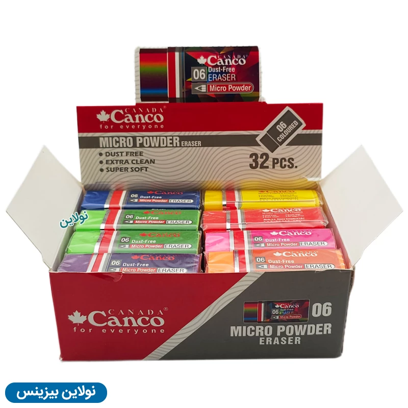 قیمت و خرید پاک کن کنکو کوچک مدل Micro Powder 06 بسته 32 عددی | نولاین بیزنس قیمت و خرید پاک کن کنکو کوچک مدل Micro Powder 06 بسته 32 عددی | نولاین بیزنس