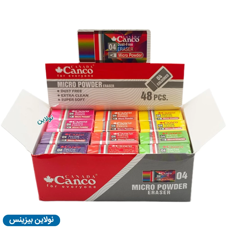قیمت و خرید پاک کن کنکو کوچک مدل Micro Powder 04 بسته 48 عددی | نولاین بیزنس قیمت و خرید پاک کن کنکو کوچک مدل Micro Powder 04 بسته 48 عددی | نولاین بیزنس