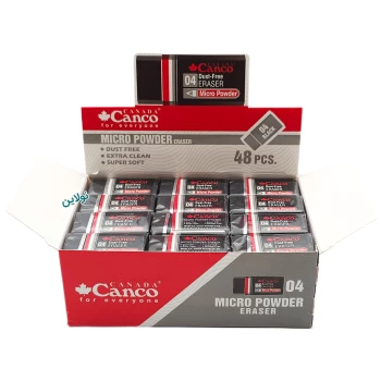 پاک کن کنکو کوچک مدل Micro Powder 04 بسته 48 عددی | نولاین بیزنس
