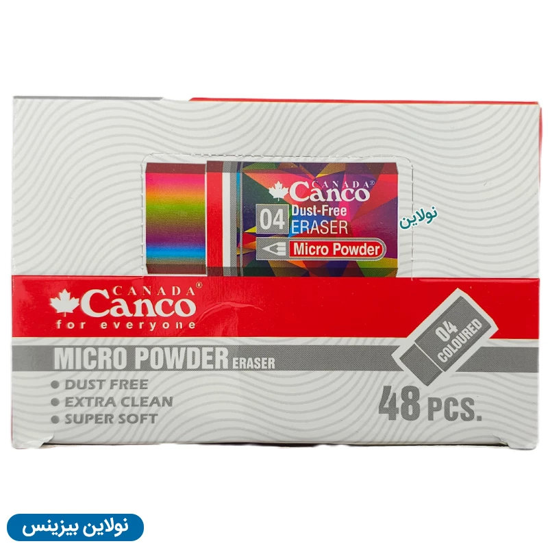 قیمت و خرید پاک کن کنکو کوچک مدل Micro Powder 04 بسته 48 عددی | نولاین بیزنس قیمت و خرید پاک کن کنکو کوچک مدل Micro Powder 04 بسته 48 عددی | نولاین بیزنس