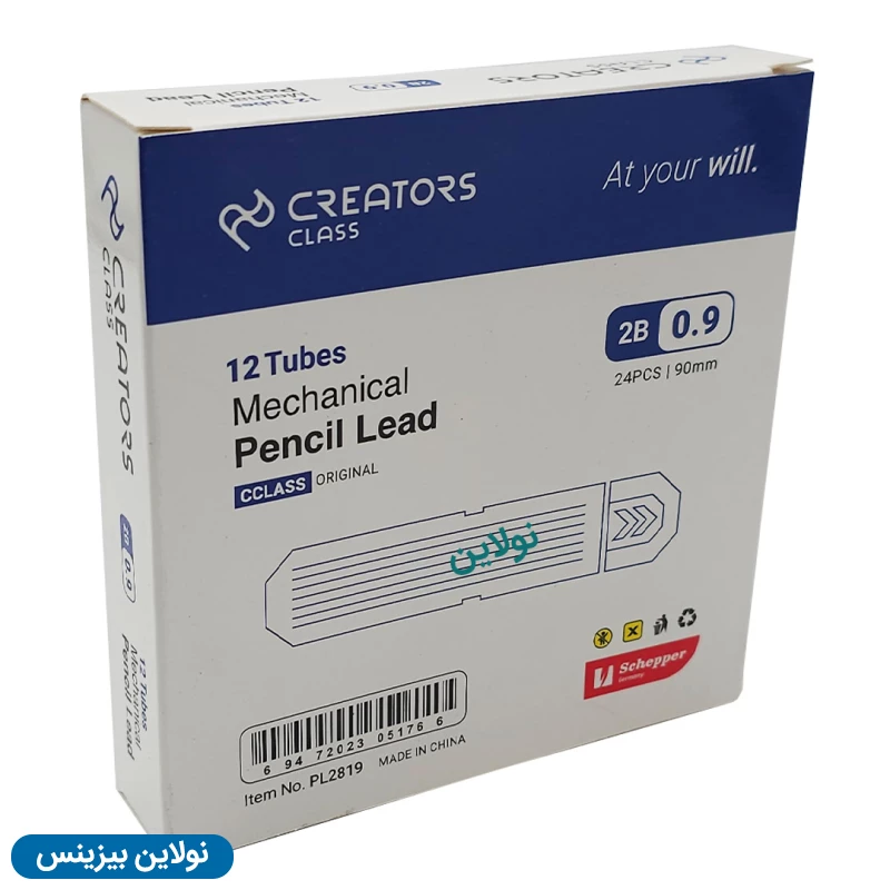 قیمت و خرید نوک اتود سی کلاس ضخامت 0.9 میلی متری بسته 12 عددی | نولاین بیزنس قیمت و خرید نوک اتود سی کلاس ضخامت 0.9 میلی متری بسته 12 عددی | نولاین بیزنس