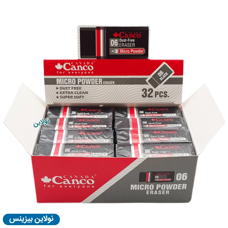 قیمت و خرید پاک کن کنکو کوچک مدل Micro Powder 06 بسته 32 عددی | نولاین بیزنس قیمت و خرید پاک کن کنکو کوچک مدل Micro Powder 06 بسته 32 عددی | نولاین بیزنس