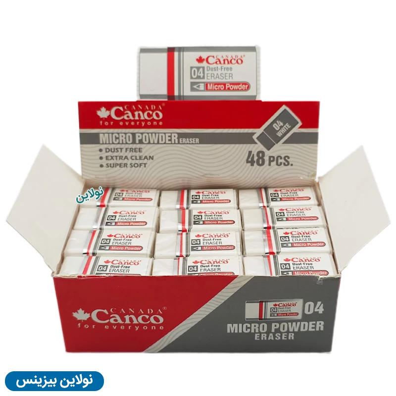 قیمت و خرید پاک کن کنکو کوچک مدل Micro Powder 04 بسته 48 عددی | نولاین بیزنس قیمت و خرید پاک کن کنکو کوچک مدل Micro Powder 04 بسته 48 عددی | نولاین بیزنس