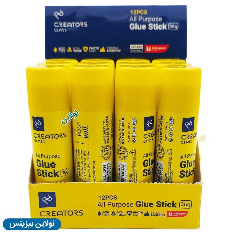 قیمت و خرید چسب ماتیکی 36 گرم سی کلاس بسته 12 عددی کد GS-AP36 | نولاین بیزنس قیمت و خرید چسب ماتیکی 36 گرم سی کلاس بسته 12 عددی کد GS-AP36 | نولاین بیزنس