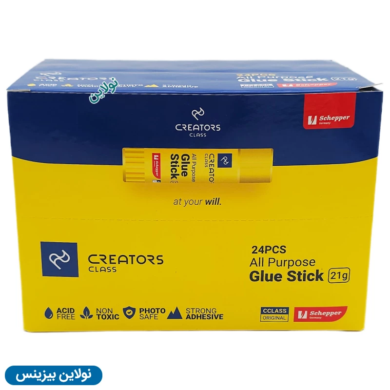 قیمت و خرید چسب ماتیکی 21 گرم سی کلاس بسته 24 عددی کد GS-AP21 | نولاین بیزنس قیمت و خرید چسب ماتیکی 21 گرم سی کلاس بسته 24 عددی کد GS-AP21 | نولاین بیزنس