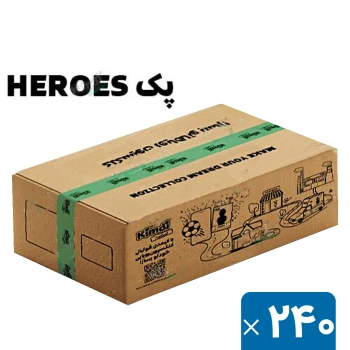کارت بازی کیمدی سری هیروز Heros 2026 کارتن 240 عددی | نولاین بیزینس