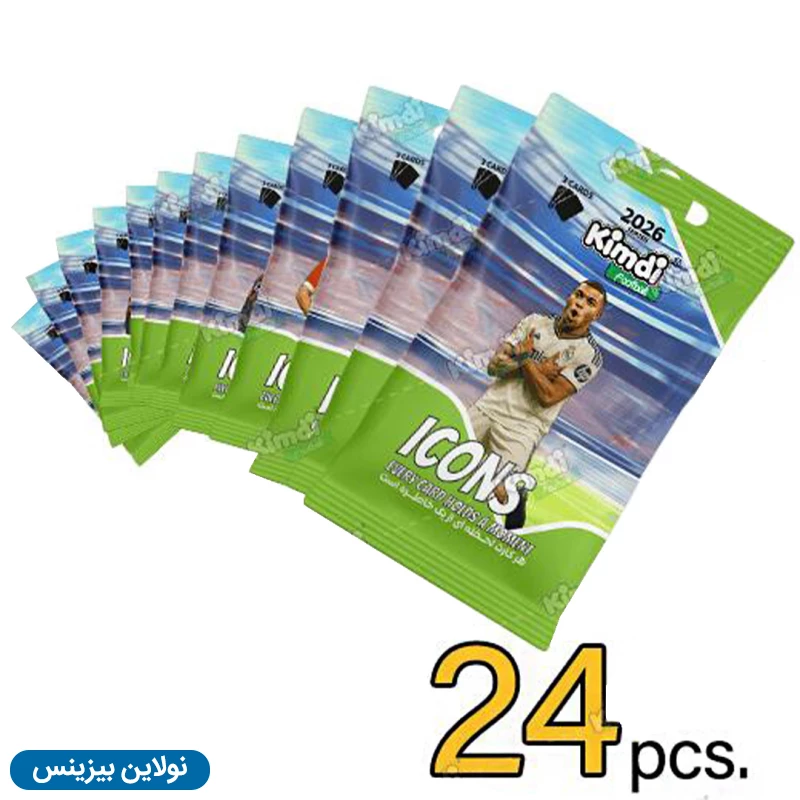 قیمت و خرید کارت بازی کیمدی سری آیکونز icons 2026 بسته 24 عددی | نولاین بیزینس