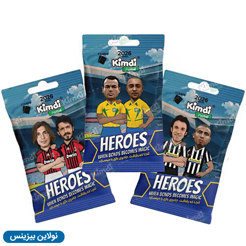قیمت و خرید کارت بازی کیمدی سری هیروز Heros 2026 کارتن 240 عددی | نولاین بیزینس