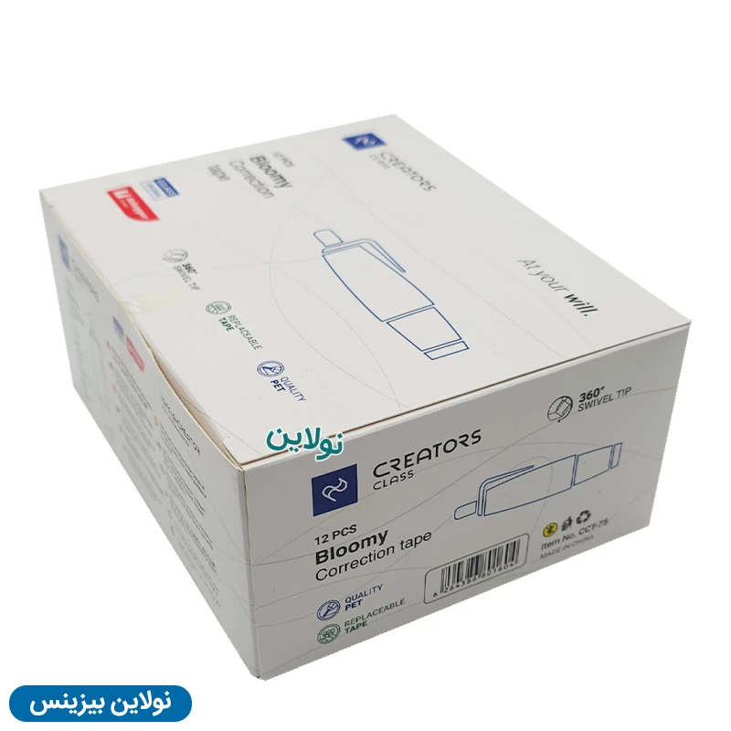 قیمت و خرید لاک غلط گیر نواری سی کلاس مدل بلومی bloomy بسته 12 عددی کد CCT-75 | نولاین بیزینس