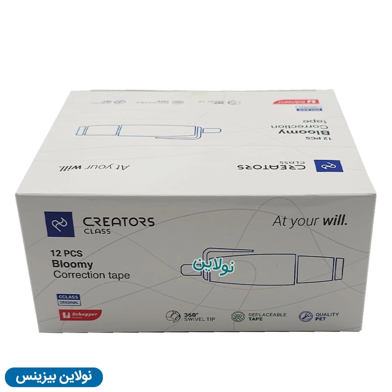 قیمت و خرید لاک غلط گیر نواری سی کلاس مدل بلومی bloomy بسته 12 عددی کد CCT-75 | نولاین بیزینس