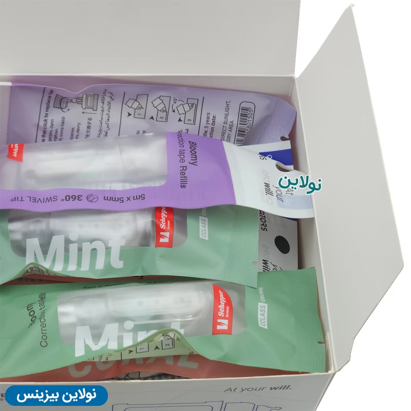 قیمت و خرید یدک لاک غلط گیر نواری سی کلاس مدل بلومی bloomy بسته 6 عددی کد CCT-78R | نولاین بیزینس