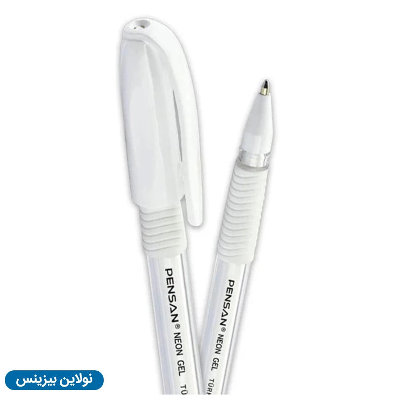 قیمت و خرید روان نویس سفید پنسان ضخامت 1 میلی متری مدل Neon Gel بسته 6 عددی | نولاین بیزینس