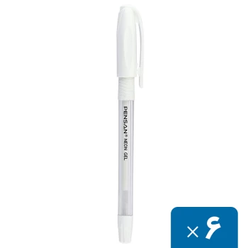 روان نویس سفید پنسان ضخامت 1 میلی متری مدل Neon Gel بسته 6 عددی | نولاین بیزینس