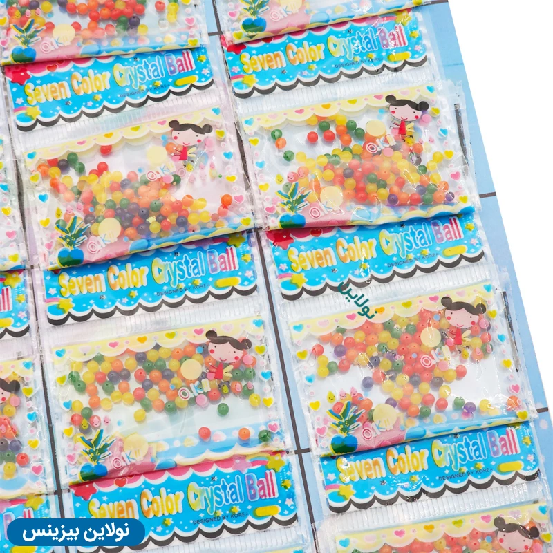 قیمت و خرید خاک ژله ای رنگی بسته 20 عددی | نولاین بیزینس