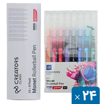 روان نویس مونه monet سی کلاس ضخامت 0.5 میلی متری جعبه 24 عددی | نولاین بیزینس