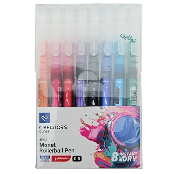 روان نویس مونه monet سی کلاس ضخامت 0.5 میلی متری بسته 8 عددی | نولاین بیزینس