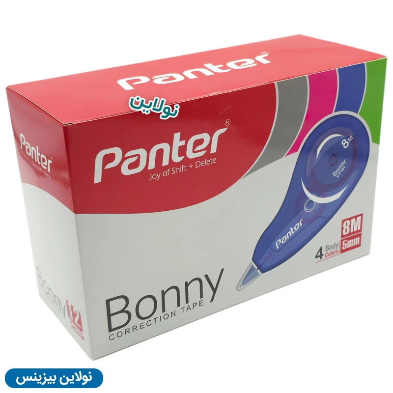 قیمت و خرید غلط گیر نواری پنتر 8 متری مدل Bonny بسته 12 عددی کد CT-101 | نولاین بیزینس