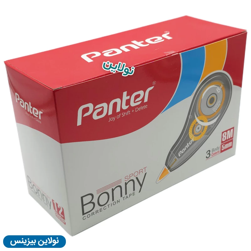 قیمت و خرید غلط گیر نواری پنتر 8 متری مدل Bonny Sport بسته 12 عددی کد CT-102 | نولاین بیزینس