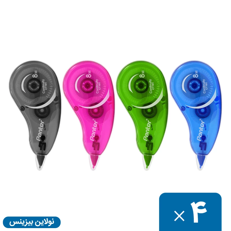 قیمت و خرید غلط گیر نواری پنتر 8 متری مدل Bonny بسته 4 عددی کد CT-101 | نولاین بیزینس