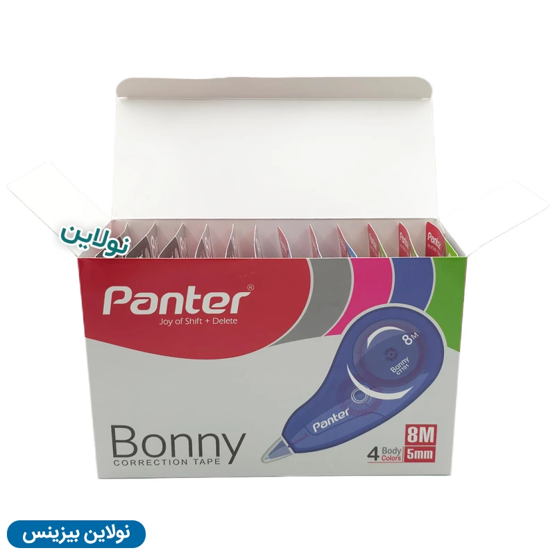 قیمت و خرید غلط گیر نواری پنتر 8 متری مدل Bonny بسته 12 عددی کد CT-101 | نولاین بیزینس