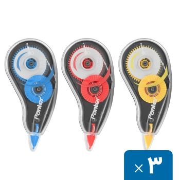 غلط گیر نواری پنتر 8 متری مدل Bonny Sport بسته 3 عددی کد CT-102 | نولاین بیزینس