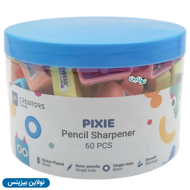 قیمت و خرید تراش ساده سی کلاس مدل پیکسل pixle پاستلی لیوان 60 عددی کد CCPPSP | نولاین بیزینس