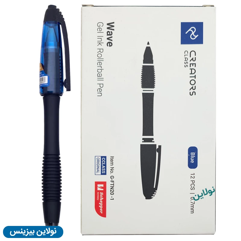 قیمت و خرید روان نویس ویو Wave سی کلاس ضخامت 0.7 میلی متری بسته 12 عددی | نولاین بیزینس