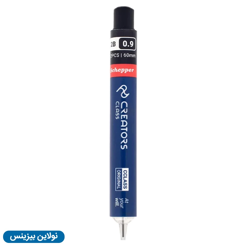 قیمت و خرید نوک اتود فشاری سی کلاس ضخامت 0.9 میلی متری بسته 12 عددی 2B 60mm کد LT1219-9 | نولاین بیزینس