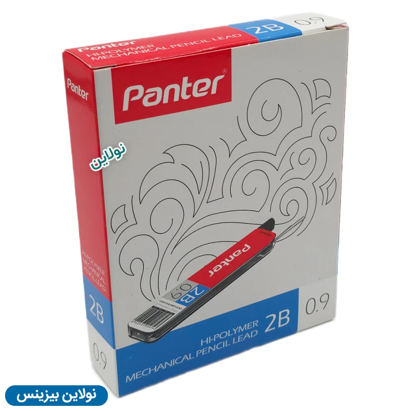 قیمت و خرید نوک اتود پنتر بلند ضخامت 0.9 میلی متری بسته 12 عددی 2B 90mm کد PL209 | نولاین بیزینس