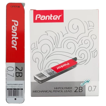 نوک اتود پنتر بلند ضخامت 0.7 میلی متری بسته 12 عددی 2B 90mm کد PL208 | نولاین بیزینس