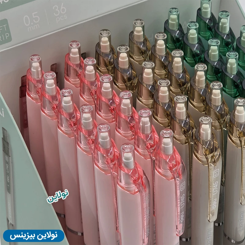 قیمت و خرید مداد نوکی پاستلی لینفاینی دلی ضخامت 0.5 میلی متری بسته 36 عددی کد Linfini U745 | نولاین بیزینس