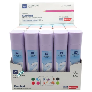 مداد رنگی اتودی 12 رنگ سی کلاس مدل everlast بسته 20 عددی کد cp26-12 | نولاین بیزینس
