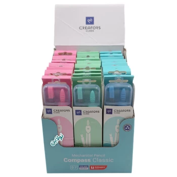 پرگار مکانیکال کلاسیک سی کلاس جعبه ای بسته 24 عددی کد CCMPC7 | نولاین بیزینس