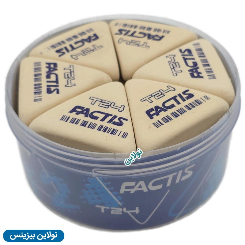 قیمت و خرید پاک کن مثلثی فکتیس سایز بزرگ بسته 24 عددی مدل T24 | نولاین بیزینس